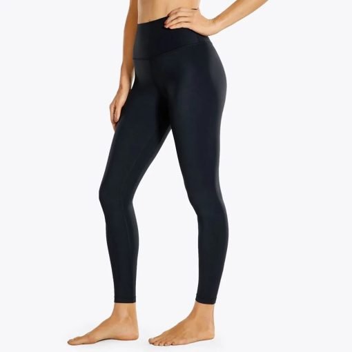 Women-Workout-Leggings-Naked-Feeling-Cargo-25-Inches-High-Waisted-Athletic-Yoga-Pants-Elastic-Slim-Sexy