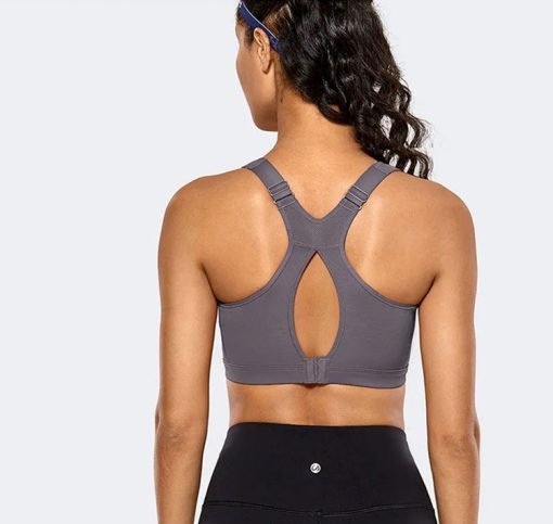 Grey---Back---High-Impact-Padded-Supportive-Wirefree-Full-Coverage-Sports-Bra-Bralette